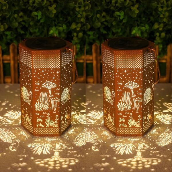 Birthday Gifts for Women Men Mom - Garden Decor Solar Lights Outdoor, 2 Pack Turtles Solar Lantern Outdoor Waterproof Outdoor Decoration for Outside, Yard, Lawn, Patio Deals